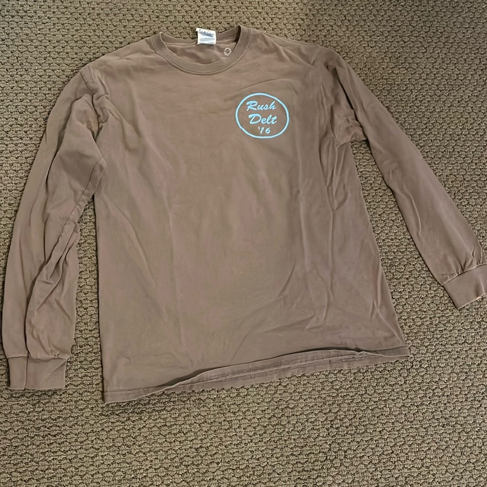 Rush Delt Fraternity Long Sleeve Shirt